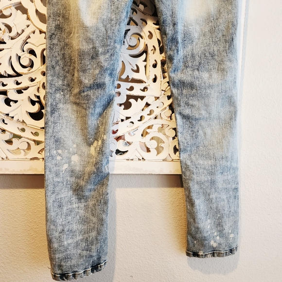 FWRD DENIM CO.  ANNIHLATOR DISTRESSED DENIM MENS JEANS SZ 32 - Picture 10 of 15